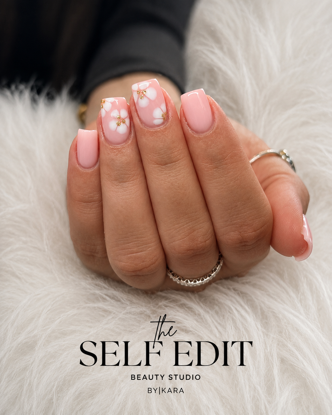 BIAB nail set, example three